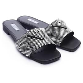 Prada-Mules-Silvery