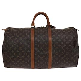 Louis Vuitton-Louis Vuitton Keepall 55-Brown