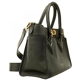 Louis Vuitton-Bolsa Louis Vuitton Mahina On My Side PM-Preto