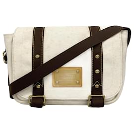 Louis Vuitton-Louis Vuitton Shoulder Bag Antigua Buzas PM M40042-Cream