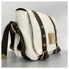 Louis Vuitton-Louis Vuitton Shoulder Bag Antigua Buzas PM M40042-Cream