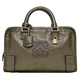 Borsa Loewe Amazona 23 in oro D'oro