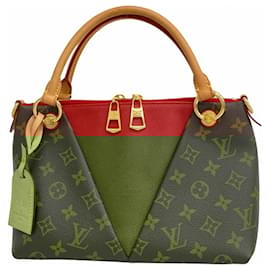 Louis Vuitton-Bolsa Louis Vuitton Monogram V Tote BB-Marrom,Fuschia
