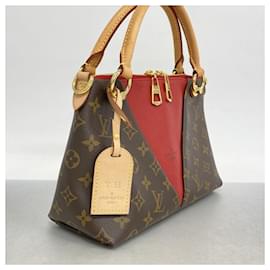 Louis Vuitton-Bolsa Louis Vuitton Monogram V Tote BB-Marrom,Fuschia