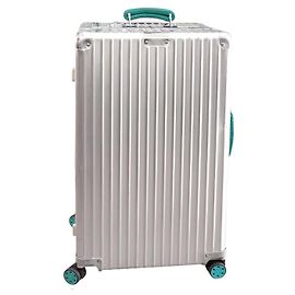 MALA RIMOWA TRUNK CLASSIC 97375004 MALHA DE ALUMÍNIO PRATEADA Prata