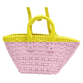 Balenciaga-NEUF SAC A MAIN BALENCIAGA BISTRO XS 671342 BANDOULIERE NEW HAND BAG PURSE-Jaune