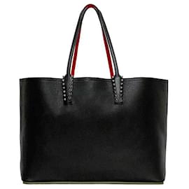 Christian Louboutin-Sac Cabata noir et rouge de Christian Louboutin-Noir,Rouge