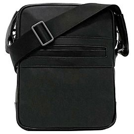 Alfred Dunhill Dunhill Black Leather Shoulder Bag Black