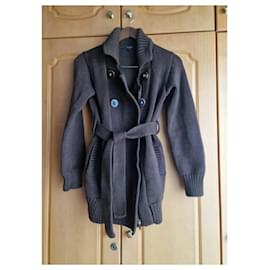 Gucci-Coats, Outerwear-Brown