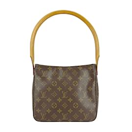 Louis Vuitton-Louis Vuitton Monogram Looping MM Shoulder Bag-Brown,Monogram