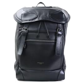Givenchy-Givenchy Black Leather Backpack-Black