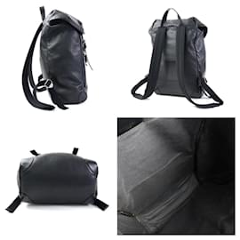 Givenchy-Givenchy Black Leather Backpack-Black