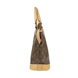 Louis Vuitton-Louis Vuitton Monogram Lockit Handbag-Brown,Monogram