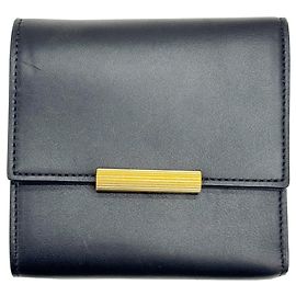 Bottega Veneta Tri-fold Wallet Black