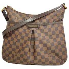 Louis Vuitton-Bolsa de Ombro Louis Vuitton Damier Bloomsbury PM-Damier ebene