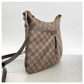 Louis Vuitton-Bolsa de Ombro Louis Vuitton Damier Bloomsbury PM-Damier ebene