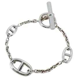 Hermès-Hermes Chaine d'Ancre Silver 925 Men's Bracelet-Other