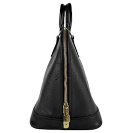 Louis Vuitton-Louis Vuitton Epi Alma Handbag in Noir-Black