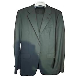 Prada-Men’s Prada suit 48 R-Dark grey
