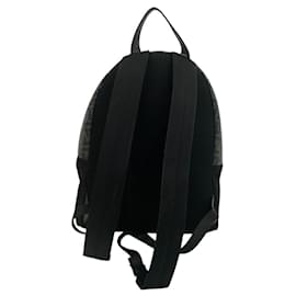 Fendi-Fendi Zucca Backpack-Black,Yellow