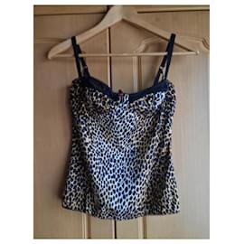 Dolce & Gabbana-D&G bustier-Beige