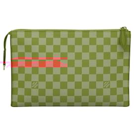 Louis Vuitton-LOUIS VUITTON Damier Color Module Clutch Bag 2way Pimon N41312 LV Auth 98264-Other