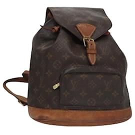 Louis Vuitton-LOUIS VUITTON Monogram Montsouris MM Backpack M51136 LV Auth BD083-Monogram