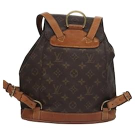 Louis Vuitton-LOUIS VUITTON Monogram Montsouris MM Backpack M51136 LV Auth BD083-Monogram