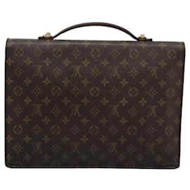 Louis Vuitton-LOUIS VUITTON Monogram Porte Documents Bandouliere Bag M53338 LV Auth 115869-Monogram