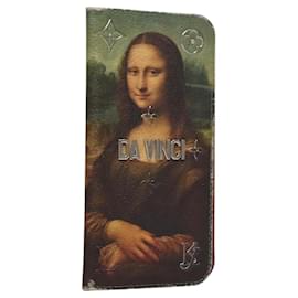 Louis Vuitton-LOUIS VUITTON Da Vinci Masters Collection iphone 7+ M54649 LV Auth 114501-Monogram