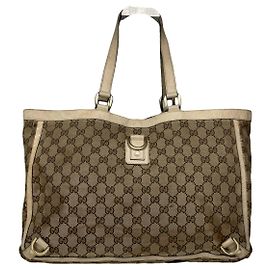 Borsa Vintage Gucci Dialux Britt Beige