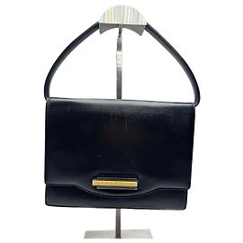 Borsa in pelle Whip vintage Givenchy nera Nero