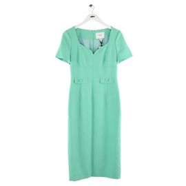 Lk Bennett Clara Green Polyester Dress M Green