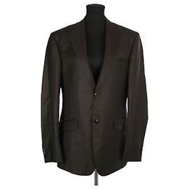Thierry Mugler Braune Wolljacke Braun