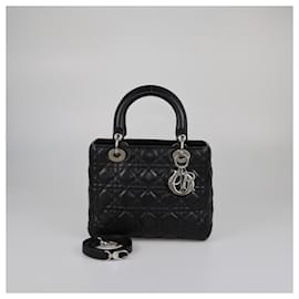 Dior-DIOR Handbags T.  Leather-Black