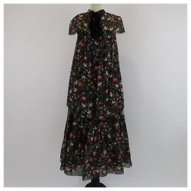 Calças ERDEM T.FR 42 Algodão Preto