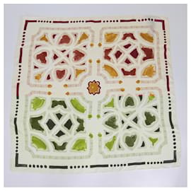 Autre Marque-NON SIGNE / UNSIGNED Scarves T.  Silk-Brown