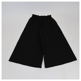 Gucci-GUCCI Trousers T.FR 38 Silk-Black