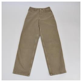 Autre Marque-12 STOREEZ Trousers T.FR 27 Cotton-Brown
