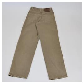 Autre Marque-12 STOREEZ Trousers T.FR 27 Cotton-Brown