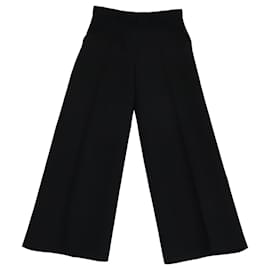 Dior-DIOR Trousers T.FR 42 Silk-Black