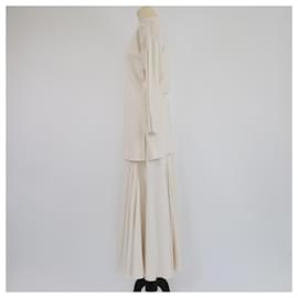 Marni-MARNI Trousers T.FR 46 Viscose-Cream