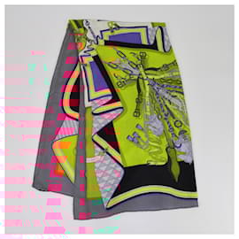 Hermès-HERMES Scarves T.  Silk-Multiple colors