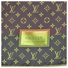 Louis Vuitton-LOUIS VUITTON Scarves T.  Silk-Brown