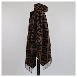 Fendi-FENDI Jackets T.FR One Size Cashmere-Brown