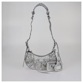 Balenciaga-BALENCIAGA Handbags T.  Leather-Grey
