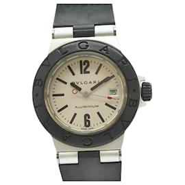 Bulgari-Bvlgari Aluminium AL29TA Silver Dial Watch for Men-Other