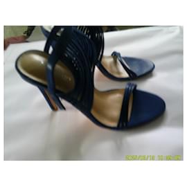 Autre Marque-Heels-Blue