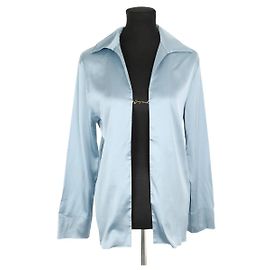 Jacquemus Blaue Hemd Blau