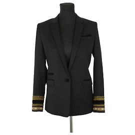 The Kooples Black wool blazer Black